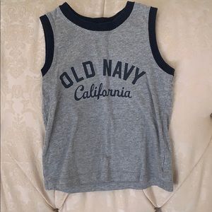 Boys sleeveless shirt